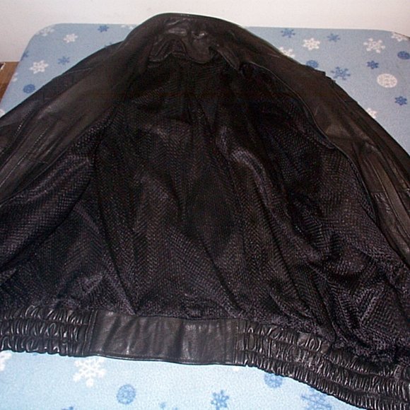 Leather Old Skool Cafe Racing Motorcycle Biker jacket - Picture 4 of 6